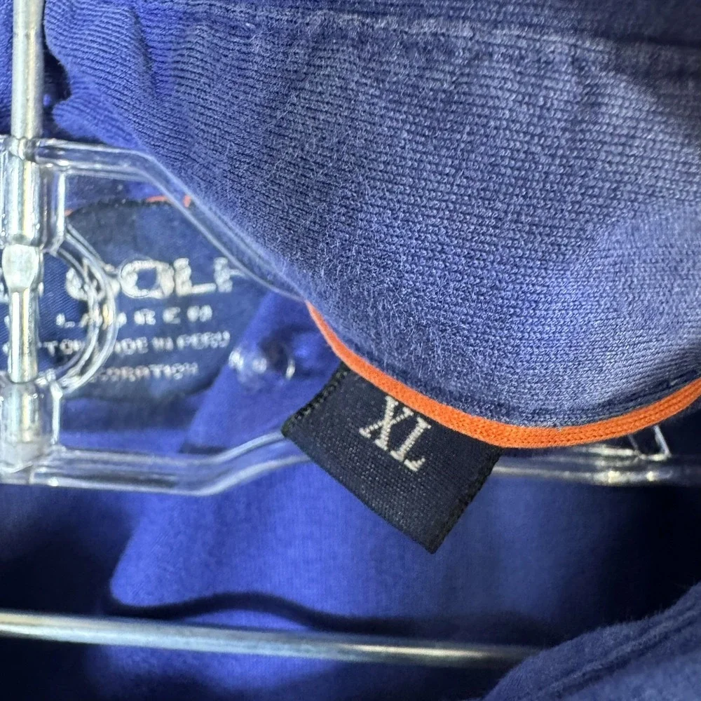 Polo‎ Golf Ralph Lauren Polo Shirt Mens XL Blue Seminole Logo Pima Cotton Short